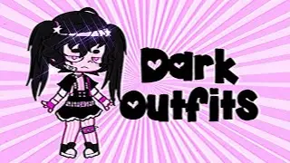 Dark outfits | gachaclub