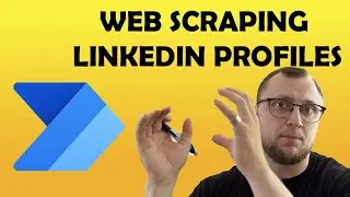 Web Scrape LinkedIn profiles easily using Power Automate Desktop