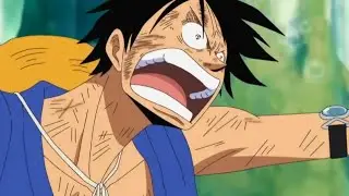 Luffy pleure contre Kuma - ONE PIECE