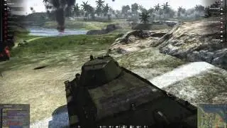 War Thunder: Т-34, карта  Джунгли, 9 фрагов