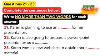 IELTS Listening Practice Test with Answers |Test-297|