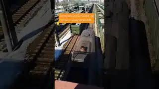 Тепловоз 2м62у-00064, ст. "Бескудниково" МЦД1 ##поезд #поезда