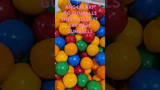 THE CRY BABY GUMBALLS FUN TO CHEW #asmr  #shortsvideo  #satisfying  #fun  #viral