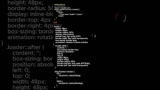 HTML | CSS | Loader Animation | Interactive Component | UI design | 