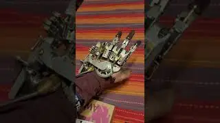 Steampunk Mechanical Prosthetic Hand Update 5 