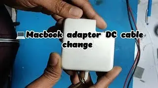 How to fix Macbook MagSaf charger wire cable || #repair #macbook