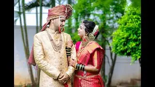 Atul & Shreyanta Maratha Wedding Highlights At Sai Bhavan Belgaum. Candid HD Video