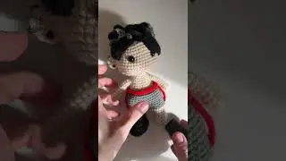 Вязаный персонаж игры