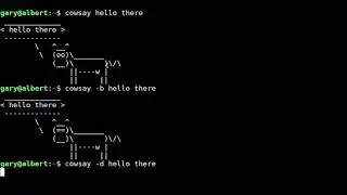 cowsay: make the cow talk