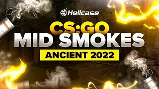 CS:GO 2022 Ancient Mid Smokes [Tutorial]