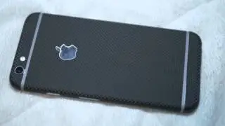 EasySkinz iphone 6s Carbon Fibre skin user review video
