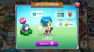K-pop Dragon in Dragon City 