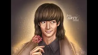 Choi Jin Hyuk in the form of a prince | Procreate Speedpaint