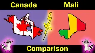 Comparison: Сoldest country vs Hottest country | Canada vs Mali