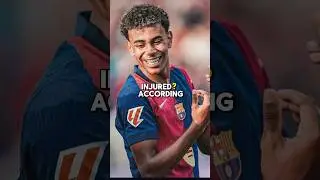Is Lamine Yamal Injured?🔵🔴 #barcelona #shorts #football #youtubeshorts