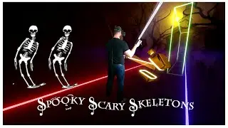 Beat Saber | Spooky Scary Skeletons | Electro Swing Mix