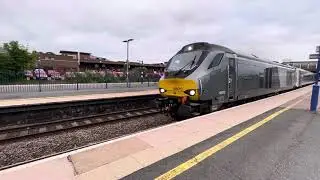 68010 ‘Oxford Flyer’ leads 82309 out of Banbury  1J53 23/05/24 19:11pm Superb Tones!