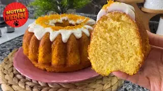 🍊Gözenekleri Belirgin Nemli Kabarık Mis Gibi Kokusuyla Portakallı Kek Tarifi #keşfet #mutfakkedisi