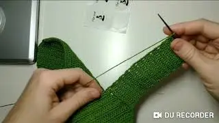 Вяжем купальник слитный крючком, урок 2