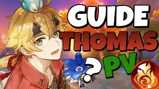 THOMAS UN SUPPORT OU DPS ? GUIDE BUILD THOMAS (Artefact…) Genshin impact