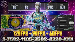 NEW UPDATE 4.3!!🔥NEW ZERO RECOIL SENSITIVITY CODE PUBG/BGMI | 120FPS , 90FPS, 60FPS ALL DEVICES CODE
