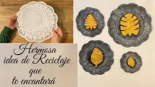 INCREÍBLE IDEA DE RECICLAJE PARA DECORAR TU CASA / RECICLA Y DECORA TU HOGAR
