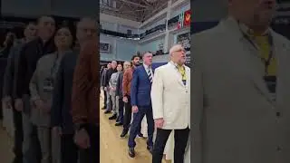 Гимн России. Международное Открытое Первенство по Кёкусин-кан клуба «Подольск-Додзё». 2024 г.