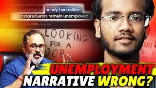 Unemployment narrative wrong? Union Minister Rajiv Chandrashekhar | #unemployment | Abu Talha
