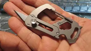 MAX KNIVES EDC [MKTI1] : the revolutionary EDC multifunction carabiner!