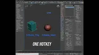 3dsmax Toggle Selection Mode script