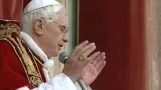 Pope: Christmas Blessing Urbi et Orbi 2009 (2 Min) / Papst Weihnachtssegen