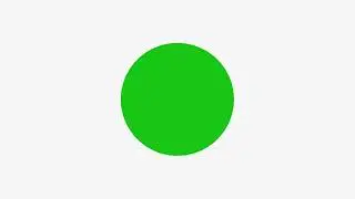 Green circle scaling up¦motion graphic transitions¦green screen.