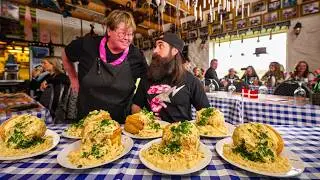 I TRIED TO BREAK DENMARK'S ALL-YOU-CAN-EAT TART RECORD...UNBEATEN FOR 12 YEARS! | BeardMeatsFood