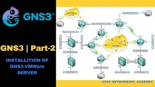 GNS3 Installation |  VM  Server Installation | GNS3 | Part-2 | IPST | Free