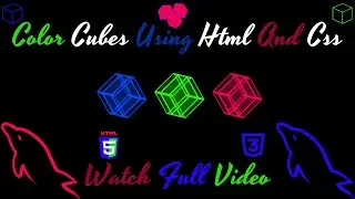 Exploring 3D Color Cubes: A Creative CSS Project Showcase