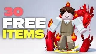 GET 30 FREE ROBLOX ITEMS!🤩😱(2024) ACTUALLY ALL STILL WORKS!