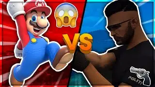 🔫Mario VS Politiet👮| FiveM Dansk