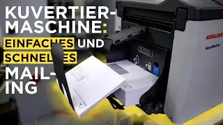Kuvertiermaschine: Einfaches und schnelles Mailing