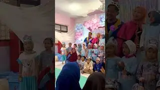 Kakak angger menghadiri ulangtahun teman disekolah #transisi #duet #dance #ulangtahun