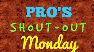 Shout-Out Monday!!!!!!