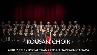 kousan choir - Montreal performance