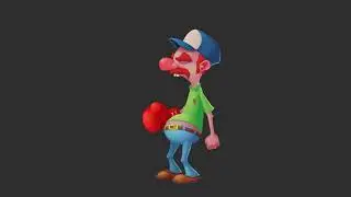 Angry Farmer animation in Spine