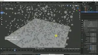 Blender Tutorial, Rain Simulation, Partile Rain Blender, Eevee Rain Tutorial, How to Make Rain in Bl