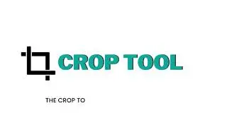 How to Use Crop Tool | Adobe photoshop.
