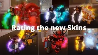 [YBA] Rating all of the New Skins (Part 1)