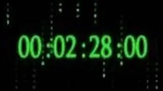 Matrix Countdown from 5 Mintues