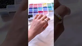 🐝  Beaded bee ring 🐝 خاتم  النحلة بالخرز