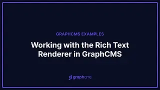Working with the Rich Text Renderer in Hygraph