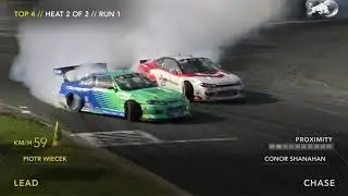 JAMES DEANE VS PIOTR WIECEK / DRIFT MASTER 2022 ROUND 1 IRELAND MONDELLO PARK