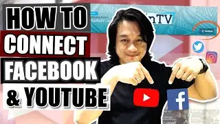 How to CONNECT YOUTUBE CHANNEL to FACEBOOK PAGE
